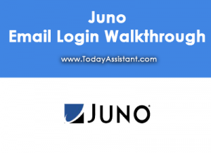 Juno Email Login Walkthrough