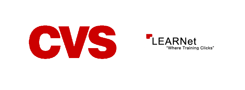 How do CVS employees log on to LearnNet?