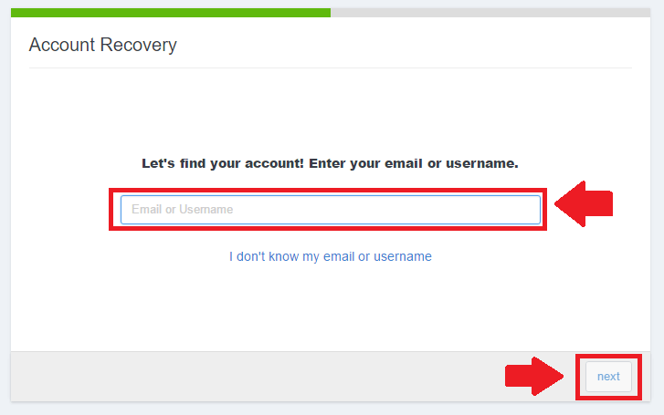 edmodo forgot password process screenshot