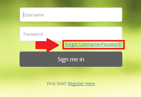 john hancock forgot username or password link screenshot